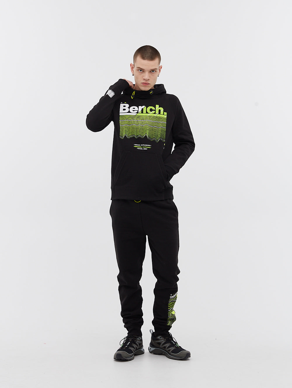 Leland Hoodie Bn2E123082 XXL Black Bench Canada