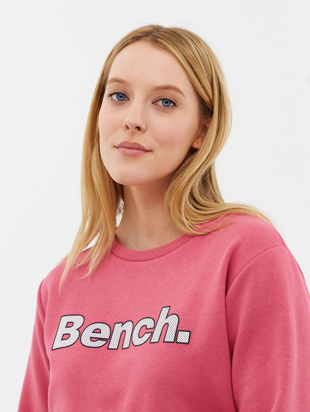 Raina Crew Neck Sweatshirt L Bright Rose