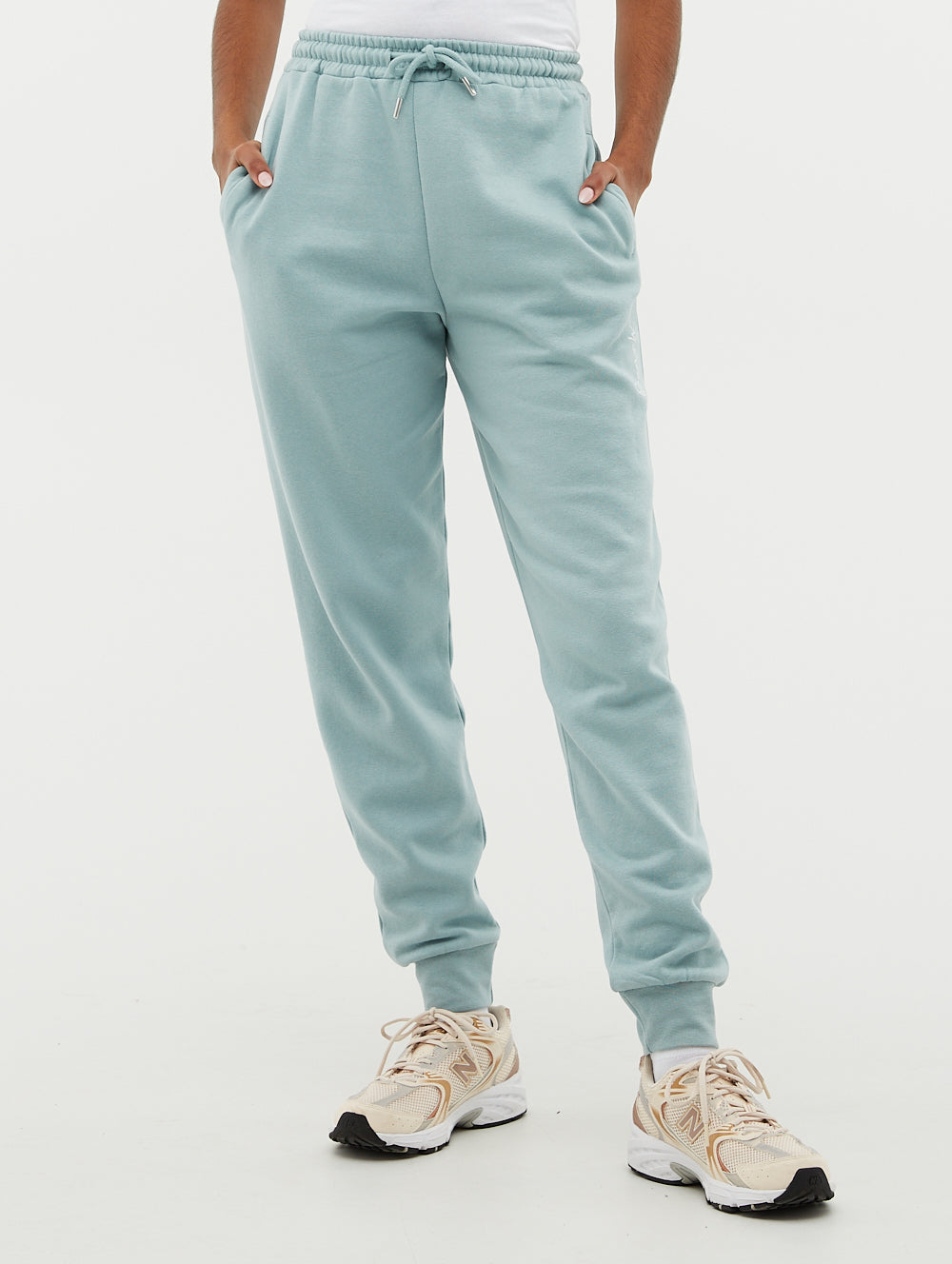 Coffee Run Cutie High Waist Butter Soft Joggers in Mint • Impressions  Online Boutique